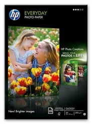 HP Lesklý fotografický papír Everyday, A4, 25 listů, 200 g/m2