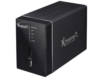 Media Player XtreamerPro; 2x 3,5"HDD, WIFI, LAN, HDMI, USB host, NAS server