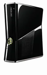 Microsoft XBOX 360 herní konzole Slim Standard 4GB Black Piano