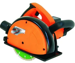 SHARKS SH 1600 zednická drážkovací fréza, 1600 W, 2x kotouč zdarma, měkký start, 4000 ot./min.