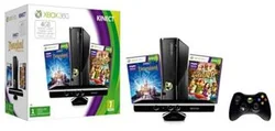 Herní konzole XBOX 360 4GB Kinect Bundle + Kinect Adventures + Disneyland