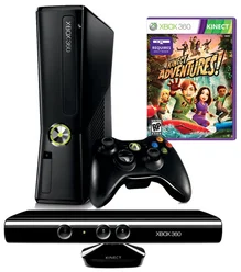 CON Herní konzole XBOX 360 250GB Kinect Bundle + Kinect Adventures